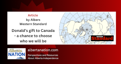 Article | by Albers | Western Standard | Donald’s gift to Canada - a chance to choose who we will be 