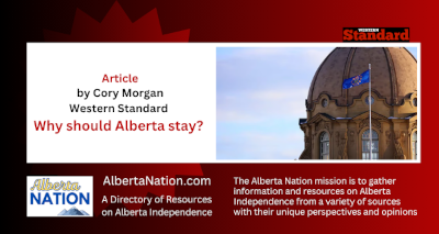 Cory Morgan | Western Standard  | Why should Alberta stay?