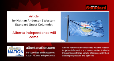 Article | Nathan Anderson | Western Standard Guest Columnist | Alberta independence will come