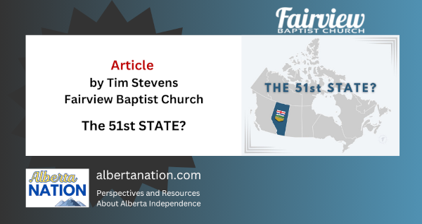 Article | by Tim Stevens | Fairview Baptist Church | The 51st State?