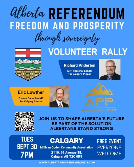 Event Rally | September 30 | Calgary | Volunteer Rally