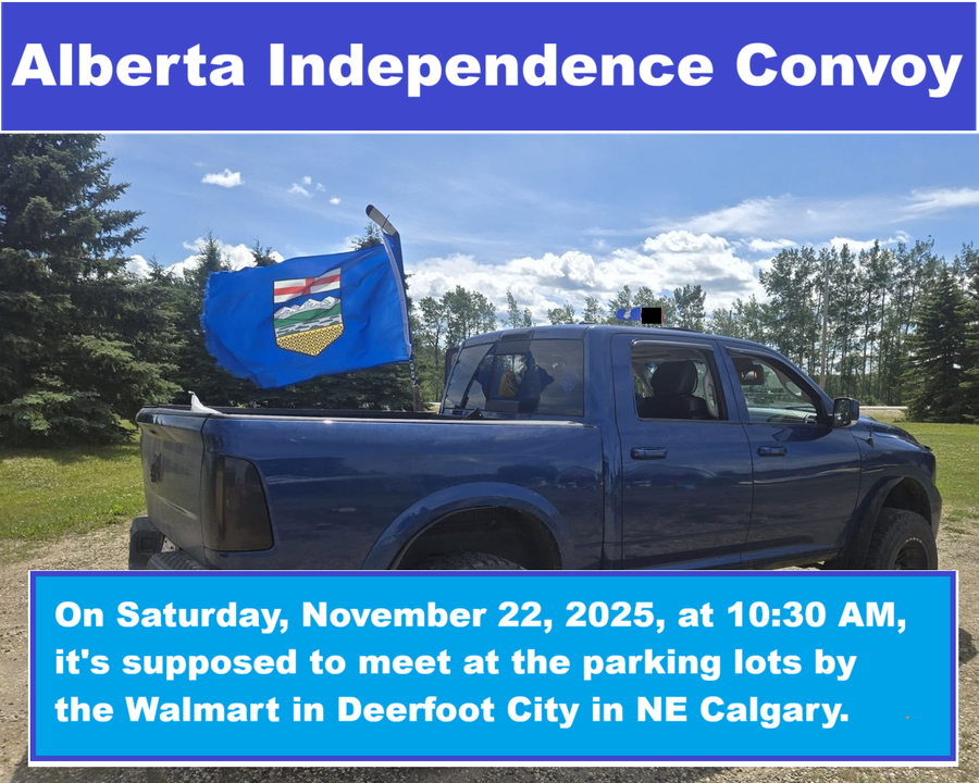 Convoy Event | November 22 | Calgary NE | Alberta Independence Convoy