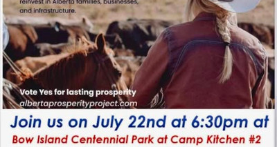 Event | Bow Island | Alberta Prosperity Project Bow Island / Formost Chapter ! July 23