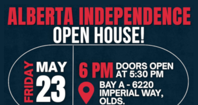 Event |Alberta Republican | Alberta Independence Open House