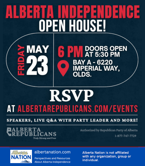 Event |Alberta Republican | Alberta Independence Open House