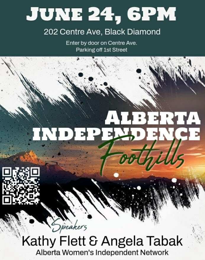 Event | Black Diamond | Hosted by the Alberta Women's Independence Network | Alberta Independence Foothills | June 24