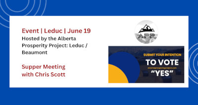 Event | Leduc Chapter: Supper Meeting with Chris Scott | June 19