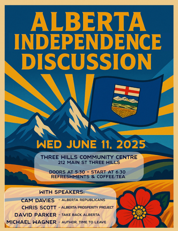 Event | Morpheus Coarseni and Dayna Maki | Alberta Independence Discussion