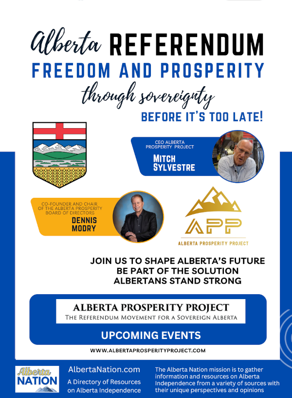 Past Events | The Alberta Prosperity Project| Lets Talk - Freedom & Prosperity Through Alberta Sovereignty