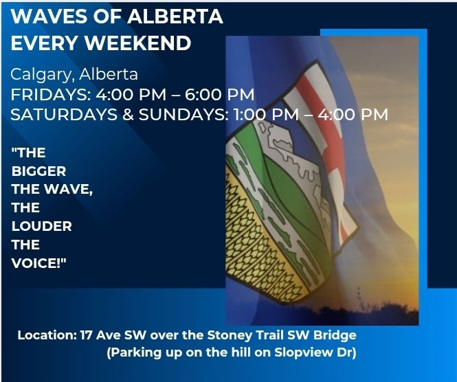 Event Rallies | September 7 to October 26 | Waves of Alberta - Calgary