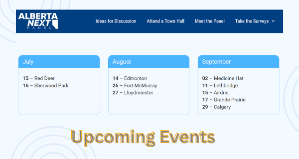 Events |  Alberta Next Panel