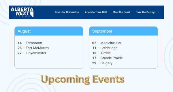 Events |  Alberta Next Panel