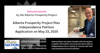 Post | Alberta Prosperity Project files Independent Petition Application on May 23, 2025