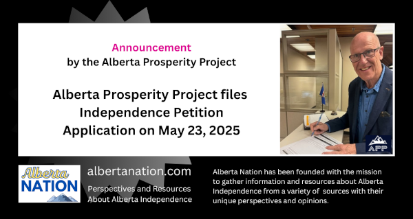 Post | Alberta Prosperity Project files Independent Petition Application on May 23, 2025