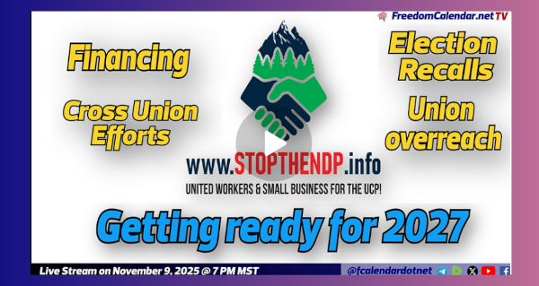 Event | FreedomCalendar.net TV #06F: One and One with StopTheNDP.info  Recorded by FreedomCalendar.net