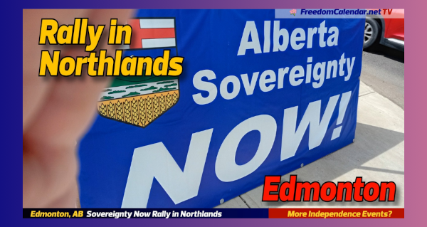 Recorded Rally | August 9 | Sovereignty Rally in Edmonton by Alberta Sovereignty Now