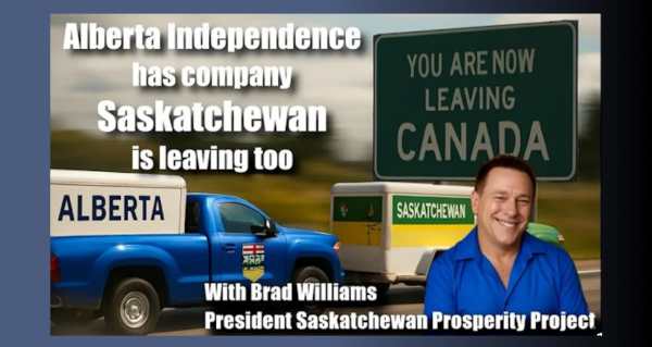 Video | Alberta Independence Has Company - Saskatchewan Is Leaving Too  by John Bolton
