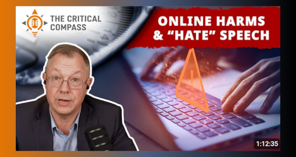 Video | "Freedom is Always One Generation Away From Dying Out" - John Carpay on Canada's Free Speech Crisis by The Critical Compass Podcast
