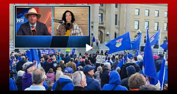 Watch | Alberta's largest ever independence rally draws thousands to legislature grounds by Sheila Gunn Reid | David Menzies | Rebel News
