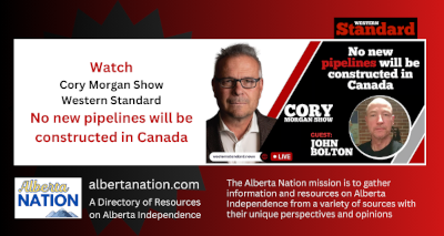 Watch | Cory Morgan Show | Western Standard | No new pipelines will be constructed in Canada