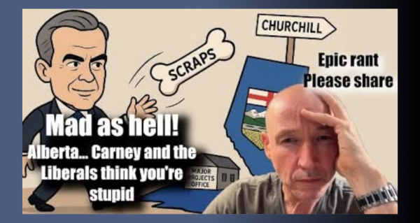 Watch | EPIC RANT! "Albertans are stupid... they'll accept our scraps" - Liberals  by John Bolton