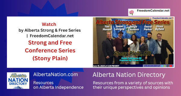 Watch | FreedomCalendar.net | Strong and Free Conference Series (Stony Plain)