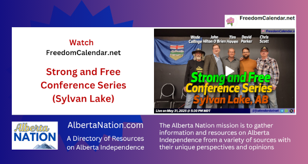 Watch  | Hosted by Wade Collinge | the FreedomCalendar.net  | Strong and Free Conference Series (Sylvan Lake) 