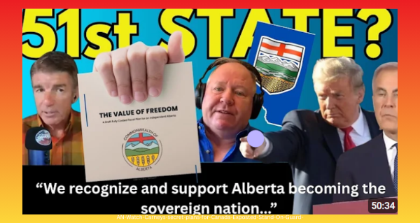 Watch | "Mark Carney is the Biggest Proponent of Separtism in Canada" | Stand on Guard by Krayden's Right with David Krayden