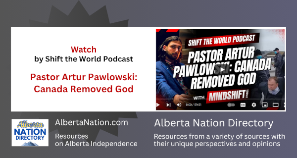 Watch | Shift The World with MindShift Studios | Pastor Artur Pawlowski: Canada Removed God