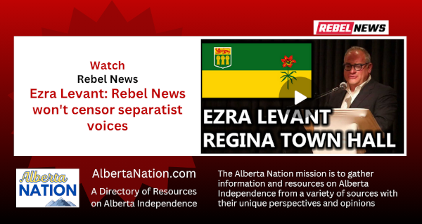 Watch | Rebel News | Ezra Levant: Rebel News won't censor separatist voices