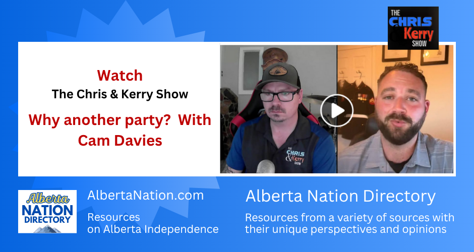 Watch | The Chris & Kerry Show | Why another party?  With Cam Davies