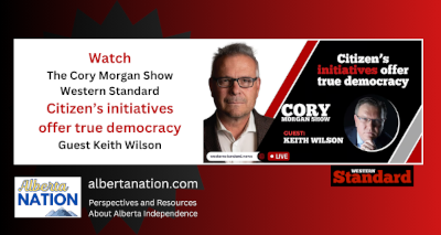 Watch | The Cory Morgan Show | Western Standard | Citizen’s initiatives offer true democracy