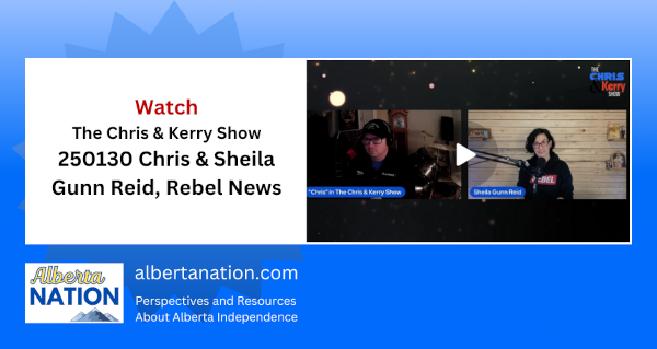 Watch | 250130 Chris and Sheila Gunn Reid, Rebel News